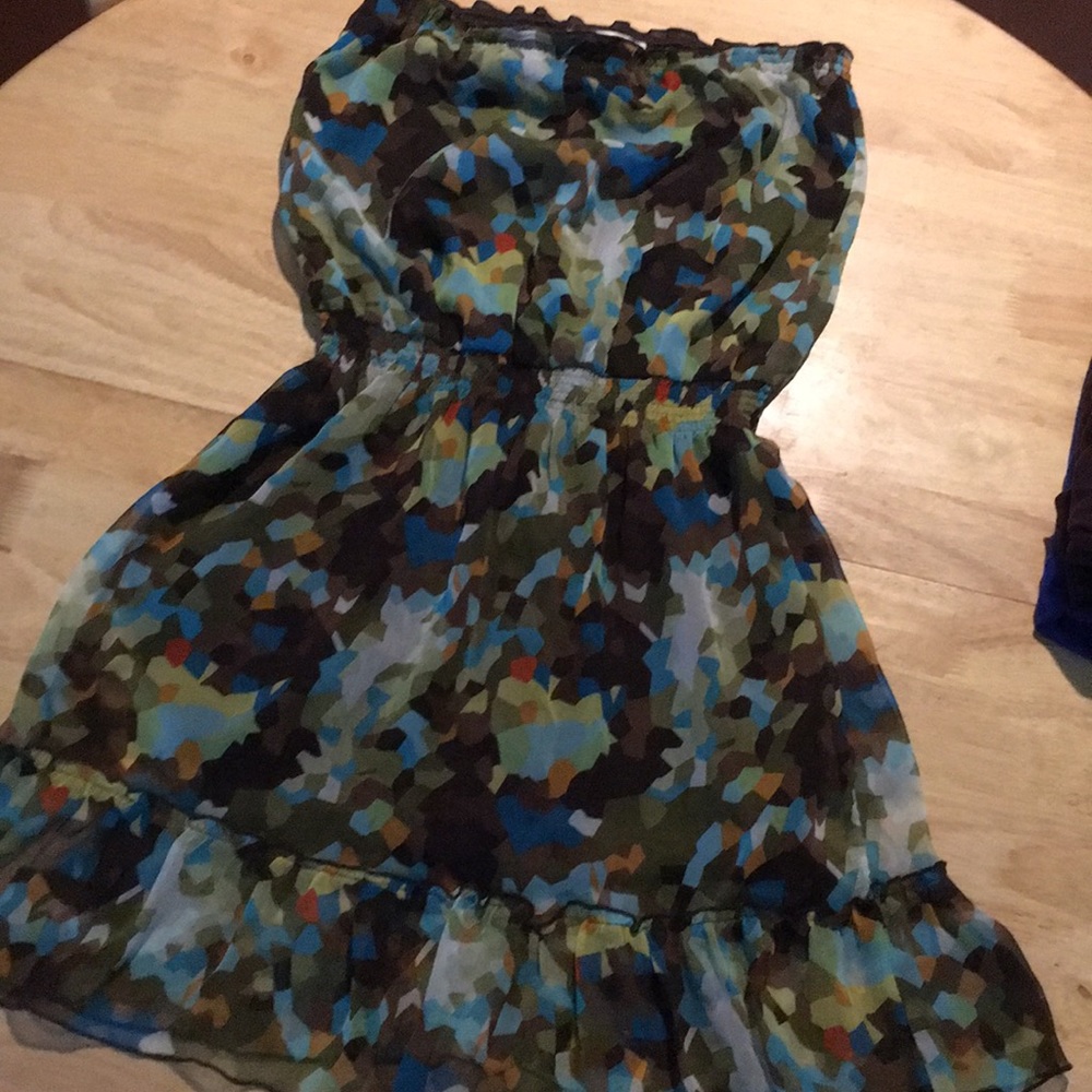 Joy Joy Strapless dress Medium